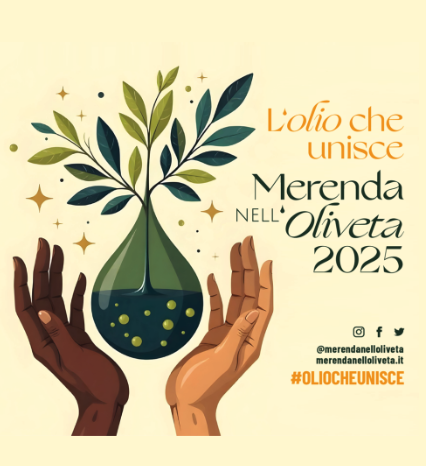 Poster Merenda nell'uliveta 2025